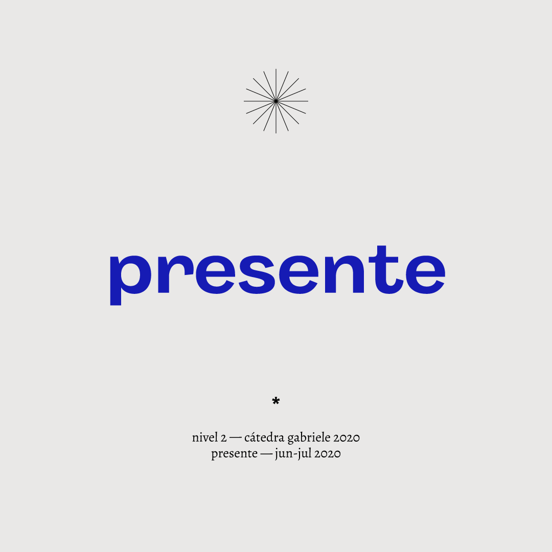 Presente – 2020